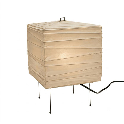 Akari 3X Washi Paper Square Table Lamp