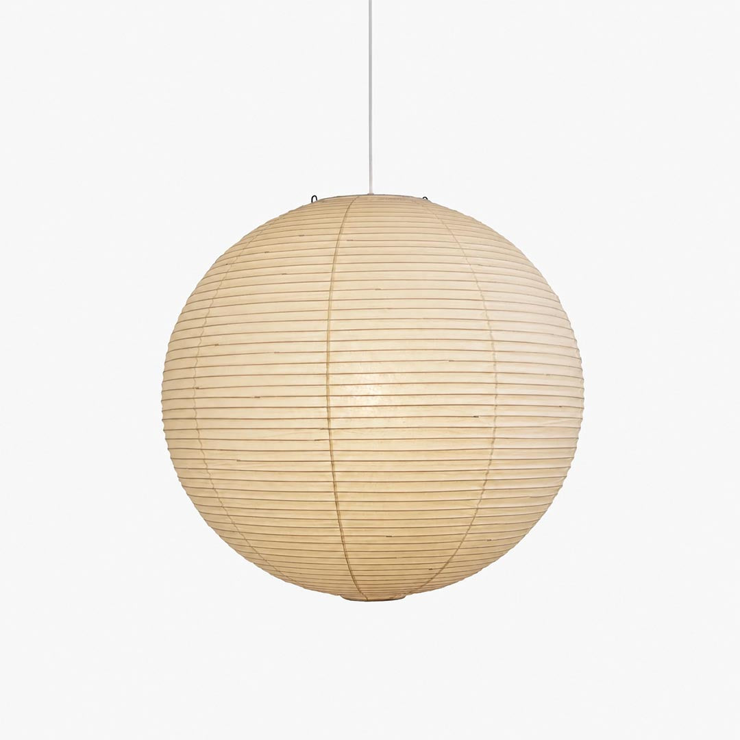 Washi Paper Sphere Pendant Light