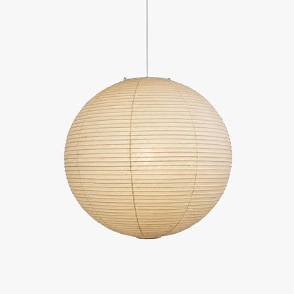 Washi Paper Sphere Pendant Light