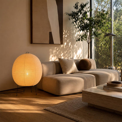 Bonn Large Washi Paper Sphere Table Light