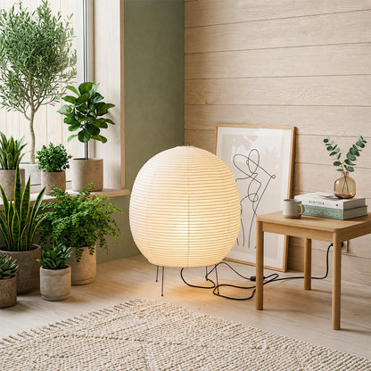 Bonn Large Washi Paper Sphere Table Light