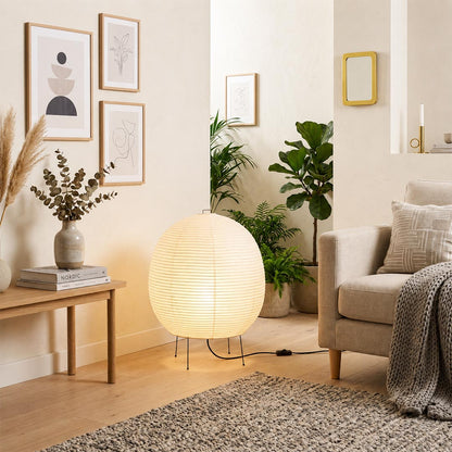 Bonn Large Washi Paper Sphere Table Light