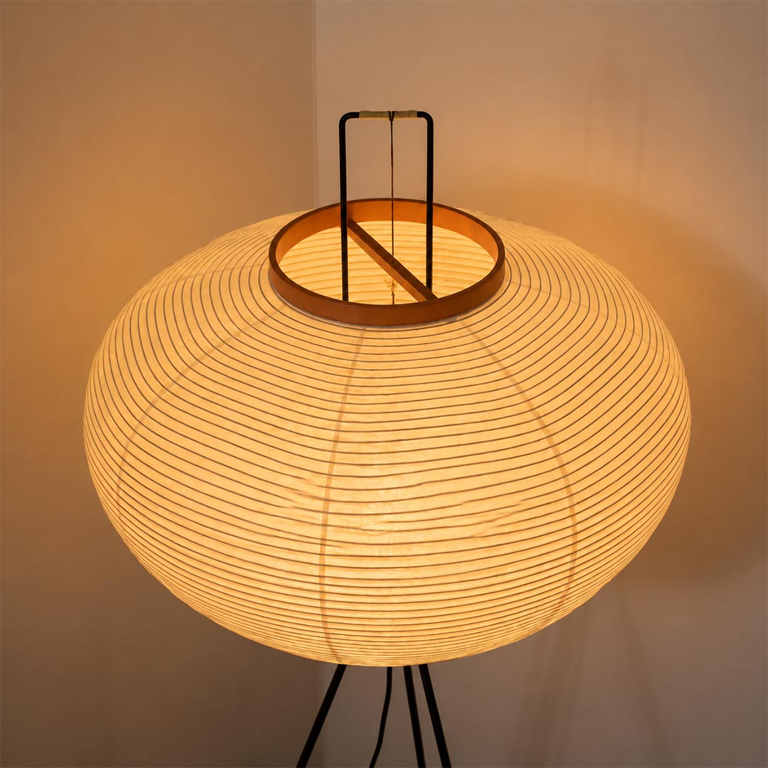 Akari 10A Washi Paper Tripod Floor Lamp