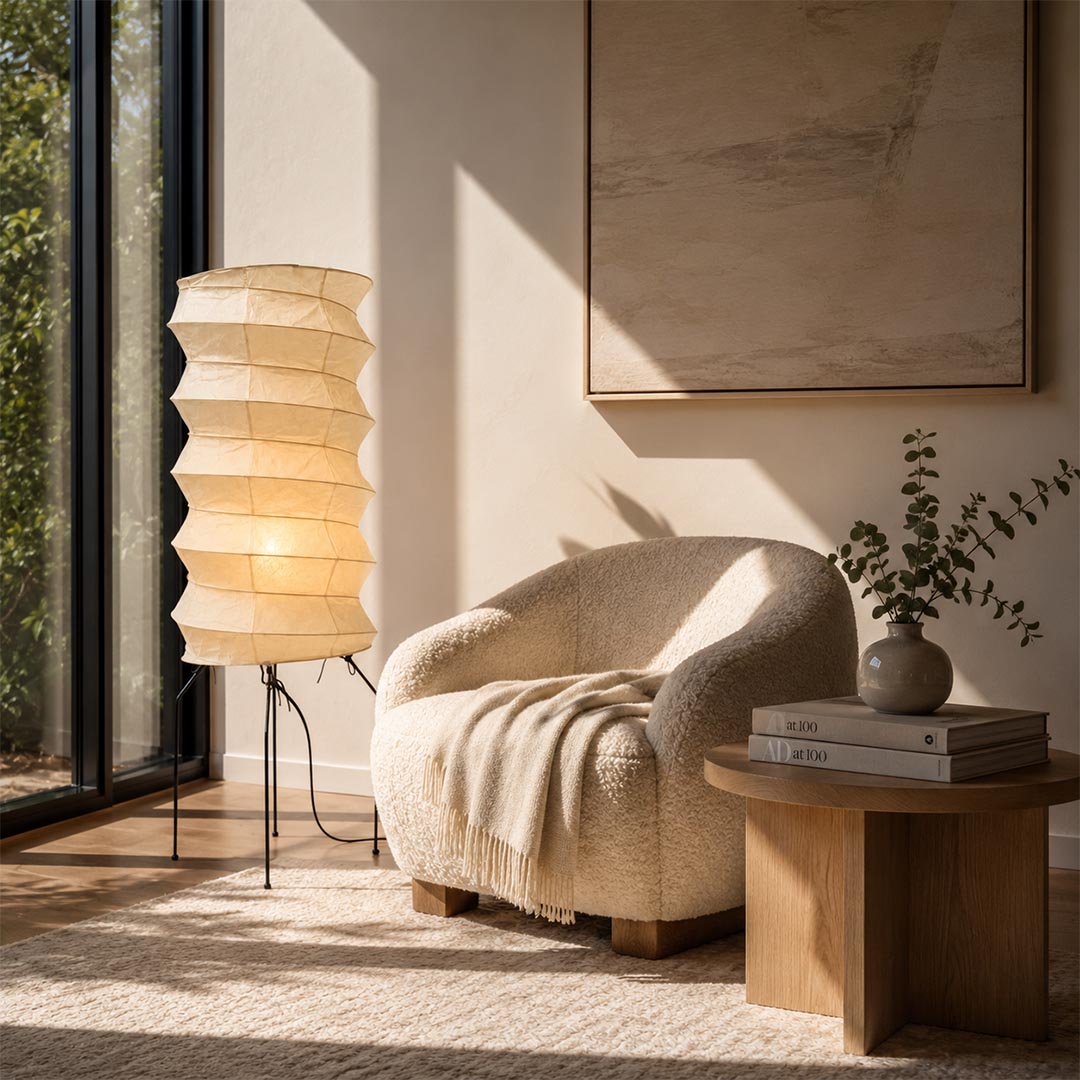 Washi Paper UF2-31N Table Lamp