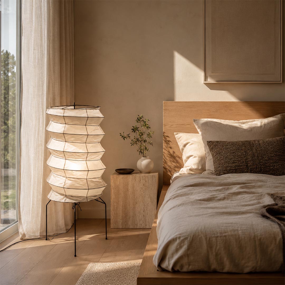 Washi Paper UF2-31N Table Lamp
