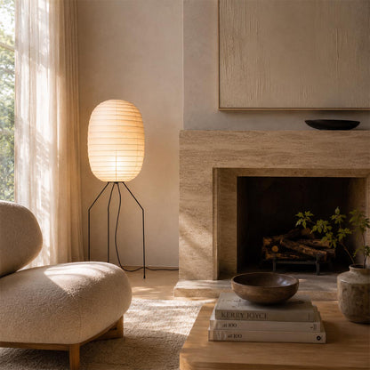 Washi Paper UF3-DL Floor Lamp
