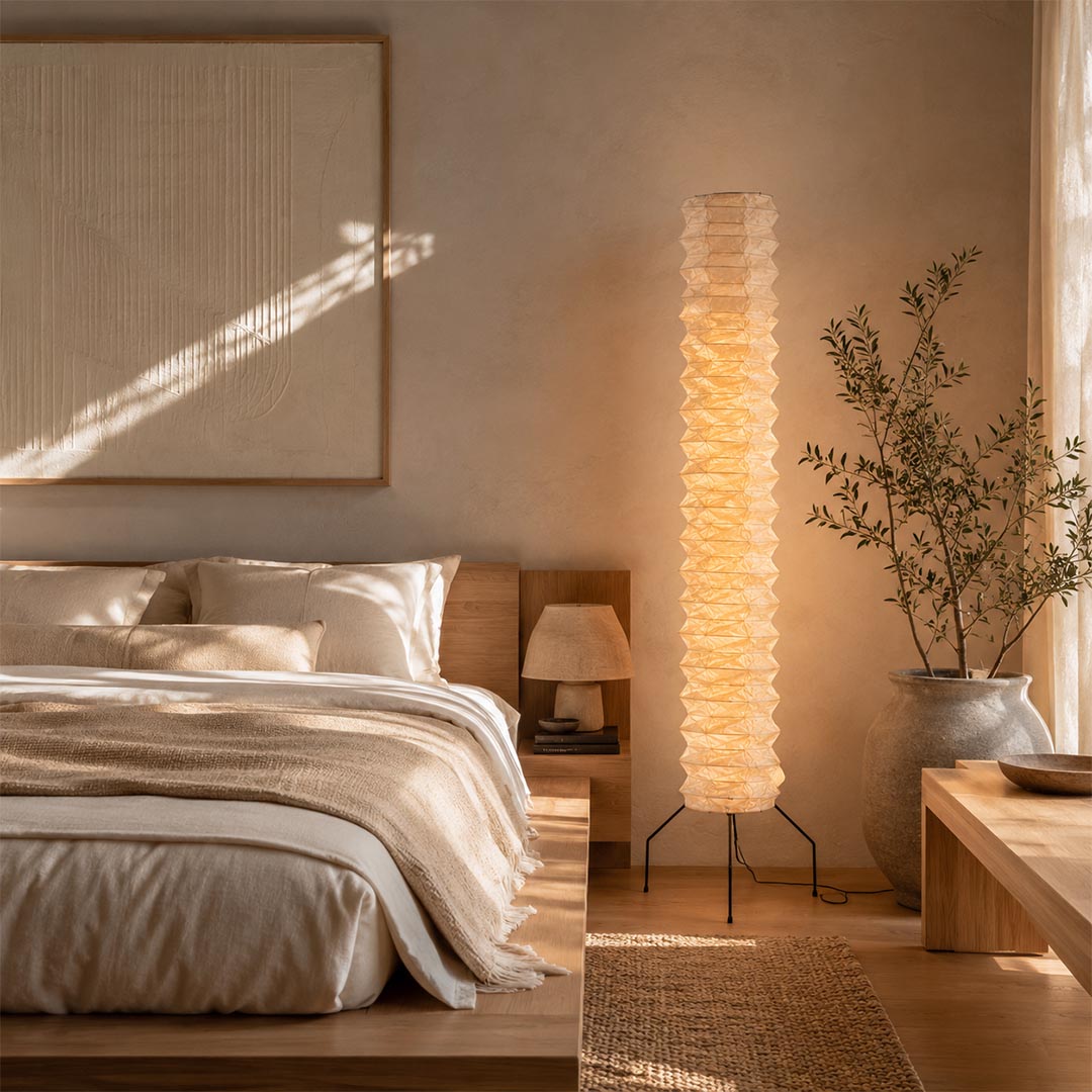 Akari UF4-31N Washi Paper Floor Lamp