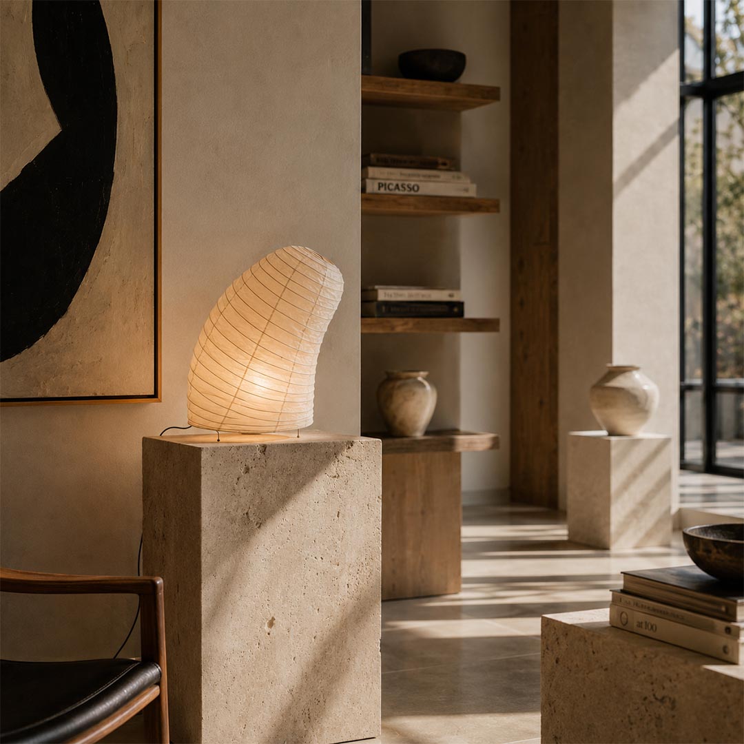 Akari VB-13T Washi Paper Table Lamp