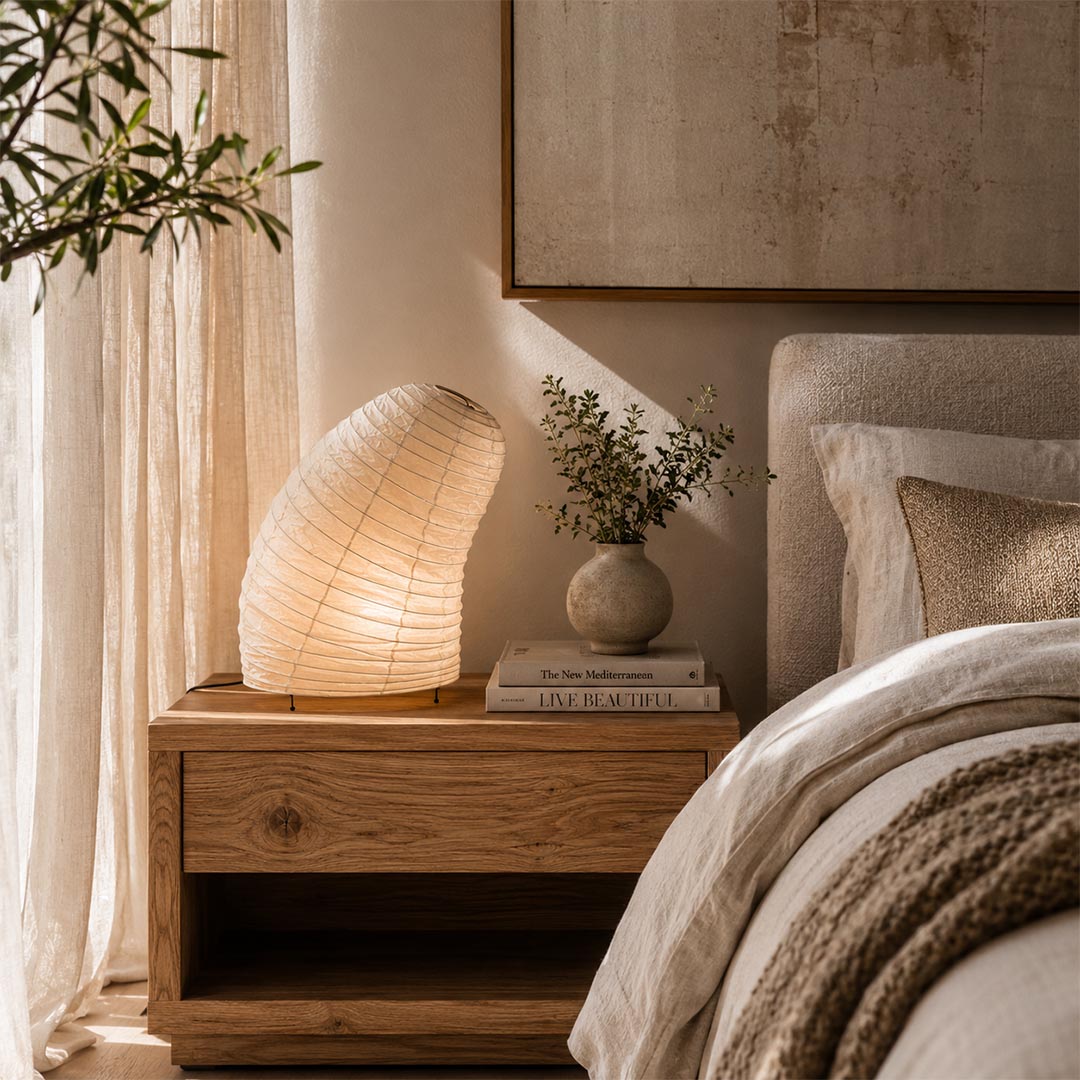 Akari VB-13T Washi Paper Table Lamp