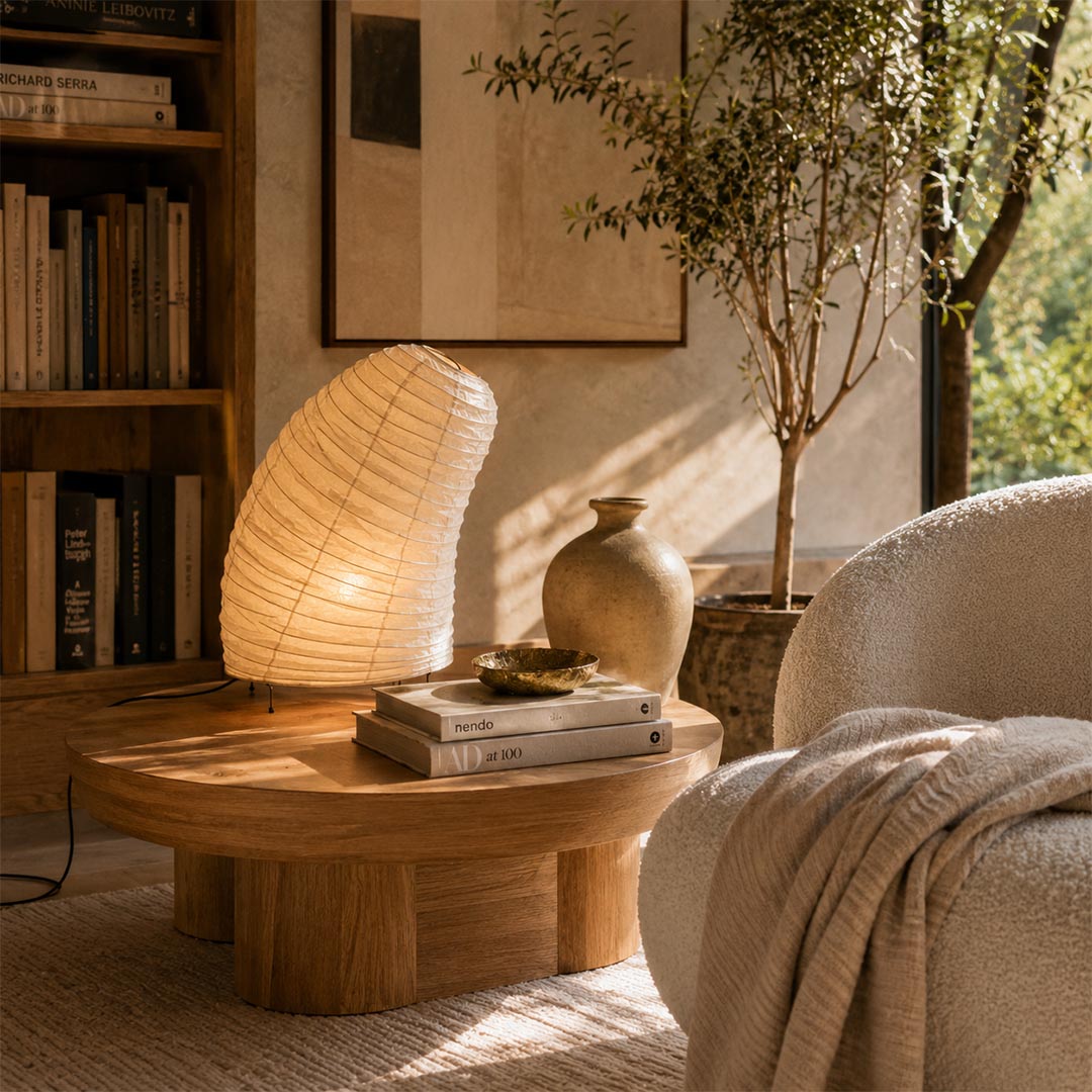 Akari VB-13T Washi Paper Table Lamp
