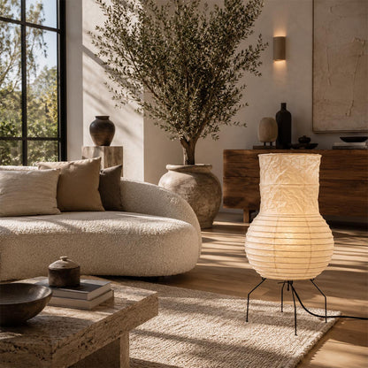 Akari Zara Washi Paper Lantern Table Lamp
